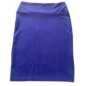 LuLaRoe Cassie Indigo Pencil Skirt